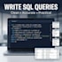 write sql queries and analyze your database data