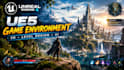 create 3d game environment and level design in unreal engine 5