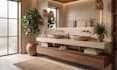 do bathroom renovation and design with 3d renders
