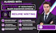 write an ats proof technology and ai resume