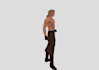 make 3d animation character, lowpoly model, psx model, ps1 nintendo, ps2 retro