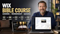build wix bible course with symphony automation, online programs membership site