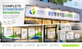 design professional signage, storefront and window graphics