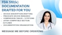 draft your fda 510k device description and predicate research