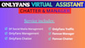 be your expert onlyfans chatter and virtual assistant onlyfan manager