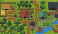 create 2d topdown pixel art tileset, tilemap rpg game assets unity game assets