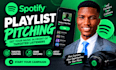 promote your music on spotify with targeted playlist pitching