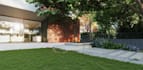 renovate modern house facade design, space planning bedroom, kitchen, dinning