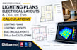 create lighting plans electrical layouts and dialux evo lighting calculations