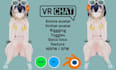 custom anime avatar vrchat avatar rigging pc quest vrm vtuber facial tracking