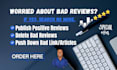 support your online reputation building journey and repair bad search results