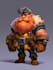 draw 2d game character or game character