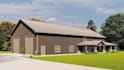 create barndominium, pole barn and garage plans with 3d models