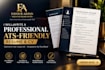 write an ats friendly executive resume and CV