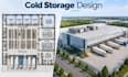 design cold storage warehouse architecture refrigeration facility layout plan