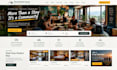 design squarespace hostel website backpacker lodge website group travel site