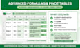 do excel spreadsheet formula pivot table and dashboard