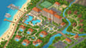 design custom amusement park map, theme park map, tourist and visitor guide map