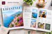 design a professional magazine layout in adobe indesign