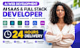 do ai web development ai saas full stack developer website development