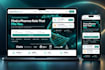develop a modern responsive web app in nextjs and react