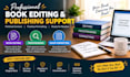 do line edit paperback journal formatting profreading interior layout design