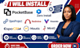 install pocketbase zero install openproject redmine voomio espo crm mautic minio