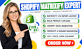 do shopify matrixify CSV import export bulk product, data migration and transfer