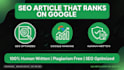 write SEO optimized blog post