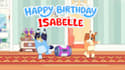 create a personalised bluey birthday video message