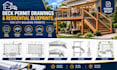 create deck permit drawings and residential blueprints for city building permits