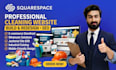 build cleaning supply website squarespace janitorial material industrial website