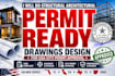 do structural architectural drawings design for usa city permit approval
