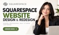 build sqaurespace wesbite design  redesign squarespace website development
