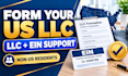 provide US llc registration and ein  non US residents