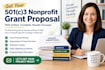 write a compelling 501c3 nonprofit grant proposal and application