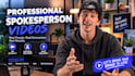 spokesperson male spokesperson video ugc video actor