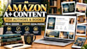 design amazon a plus content for author instagram facebook social media post