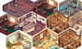 do isometric pixel tileset pixel environment isometric gamemap character sprite