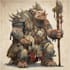 do warhammer illustration based on your description