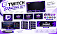 a professional twitch overlay stream package
