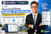 servicetitan fieldedge ai voice booking predictive dispatch quickbooks syncing