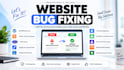 fix website bugs errors issues in wordpress html css javascript php any website