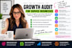 audit your gohighlevel funnel, CRM, and automations