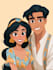 design a disney cartoon illustration