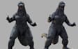 3d creature model 3d dinosaur monster dragon alien render for game and animation