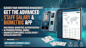 develop private staff attendance biometric salary calculation application