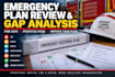 review your emergency response plan and provide a professional gap analysis