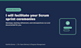 provide scrum master and agile facilitation services