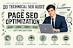 do technical seo audit on page se0 optimization aeo geo gbp aio optimization
